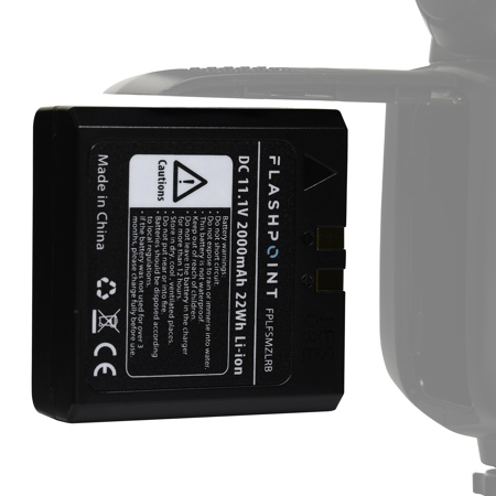 Flashpoint Battery for the Zoom Li-on Flash FP-LF-SM-ZLRB Adorama