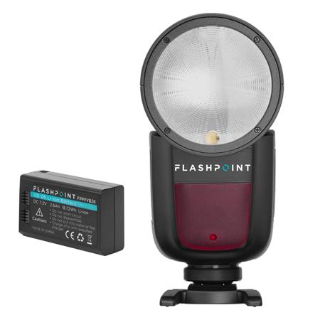 Flashpoint Zoom Li-on X R2 TTL On-Camera Round Flash Speedlight For Canon ( V1) FP-ZL-X-C