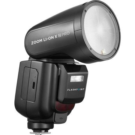 Flashpoint Zoom Li-Ion X PRO R2 TTL Round Flash For Nikon, Godox V1Pro N