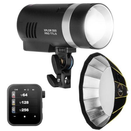 Flashpoint XPLOR 300 Pro TTL R2 Monolight With R2 Nano Trigger For FujiFilm