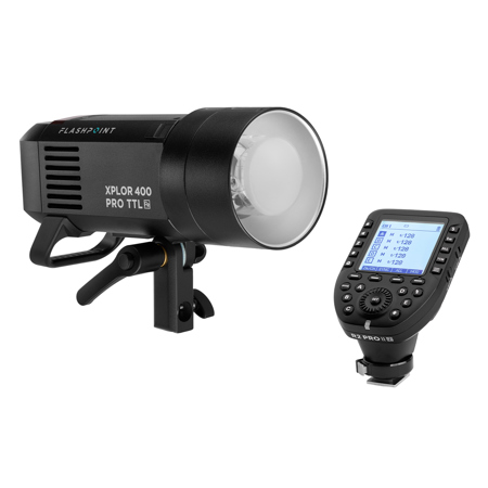 Flashpoint XPLOR 400 Pro TTL R2 Monolight, w/R2 Pro II Transmitter for Nikon