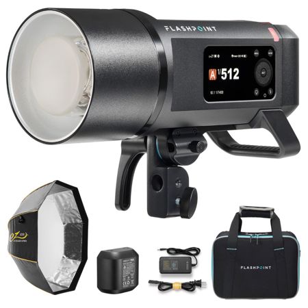 Flashpoint XPLOR 600 Pro II R2 TTL + Glow 48" EZ Lock Octa, Black Friday Pick