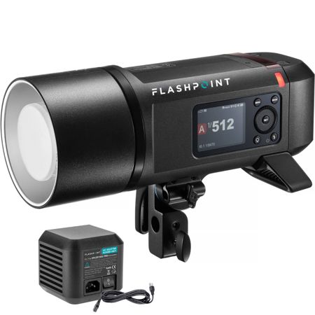 Flashpoint XPLOR 600PRO II TTL R2 600ws Monolight with AC Adapter Unit