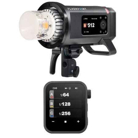 Flashpoint XPLOR 600PRO II Battery-Powered All-In-One Outdoor Flash with R2 Nano Touchscreen TTL Wireless Flash Trigger for Leica