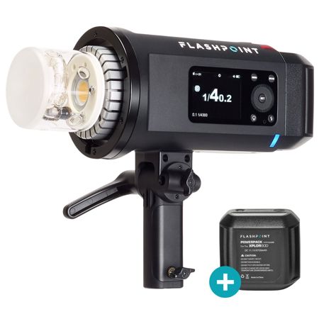 Flashpoint XPLOR 600 SE R2 Manual HSS Monolight with Extra Battery
