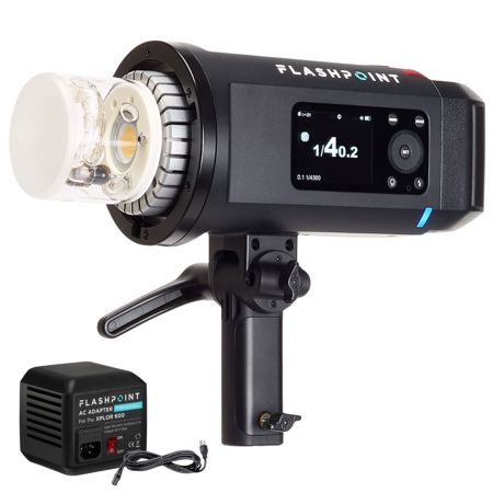 Flashpoint XPLOR 600 SE R2 Manual HSS Monolight With AC Adapter