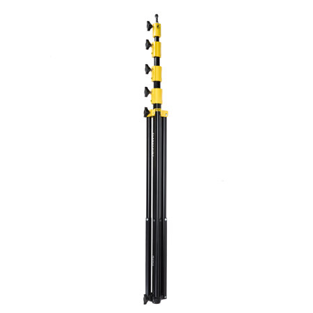 Flashpoint 13' Pro Air-Cushioned Heavy-Duty Light Stand V2, Black, 2-Pack
