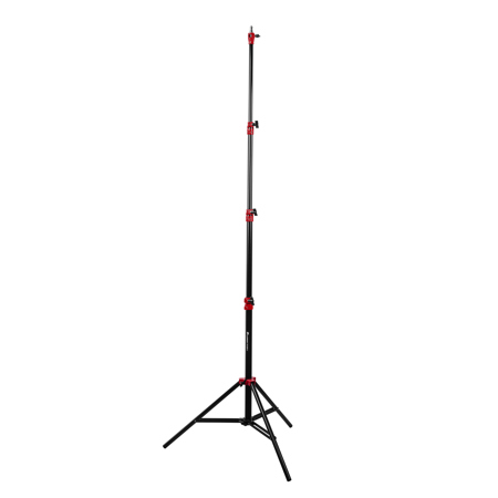 Flashpoint Pro Air-Cushioned Heavy-Duty Light Stand (Red, 9.5')