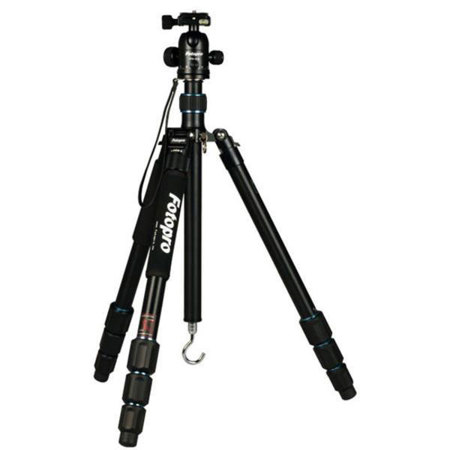 FotoPro MGA-584N Aluminum Tripod with Built-In Monopod, FPH-52Q Ball Head