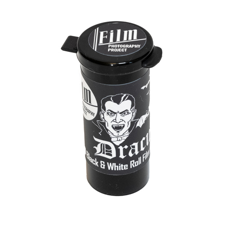 FPP Dracula 120 Panchromatic Black & White Negative Film, 64 ISO, 120 Roll Film