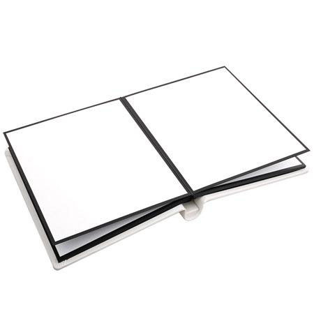 Adorama Front Padded Self Adhesive Album, 4x6" 20 Photos, Ivory w/Window