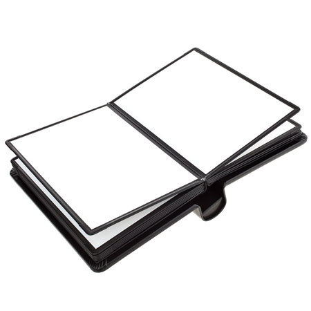Flashpoint Padded Tape Metal Edged Self Adhesive Bound Album 30 8x10 -black