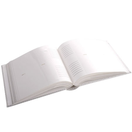 Adorama Proof Album Series Photo Album Holds 200 4x6" Photos, White