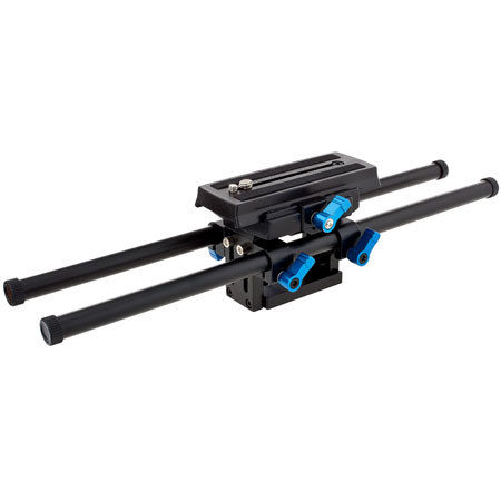 Flashpoint Baseplate Platform with Pair of 40cm Rods with Quick Release System