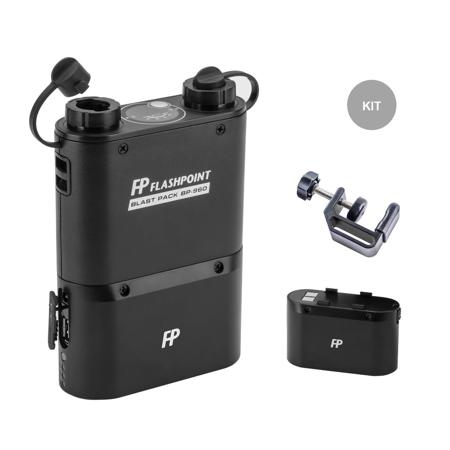 Flashpoint Blast Power Pack BP-960 Dual Battery kit & Clamp