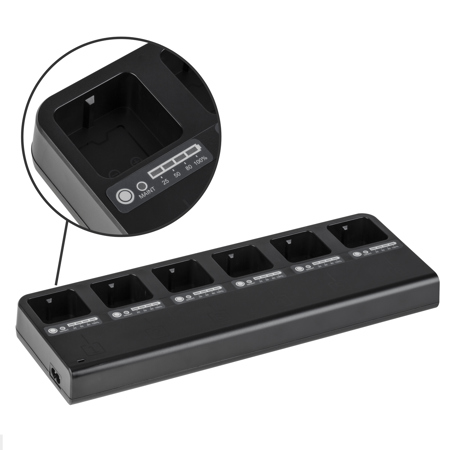 Flashpoint MB-6 Multi Battery Charger For the eVOLV 200 and eVOLV 200 Pro Pocket Flash