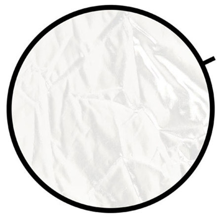Glow 42" Circular Collapsible Disc Reflector, Silver / Gold & White