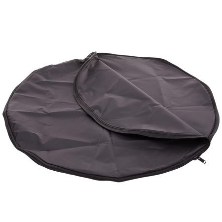Flashpoint Black 42in 5-in-1 Collapsible Disc Reflector