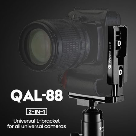 FotoPro QAL-88 2-In-1 Universal L-Bracket