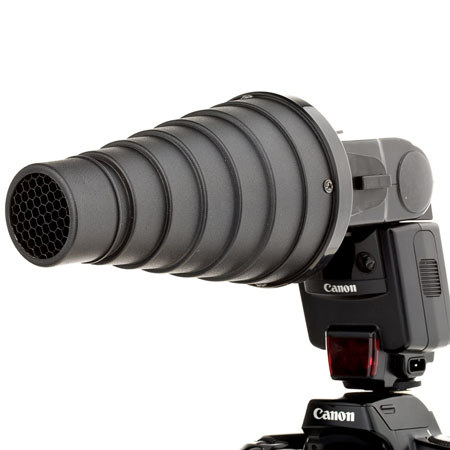 Flashpoint Q QSA A size Snoot for Shoe Mount Flashes