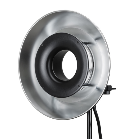 Flashpoint RFT-21S Standard Reflector for R1200 Ring Flash Head, Silver