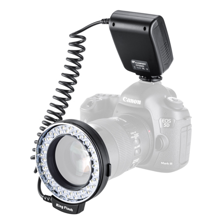 Flashpoint VL-48, Macro Ring Light with Adapter for 49-77mm Diameter Lenses