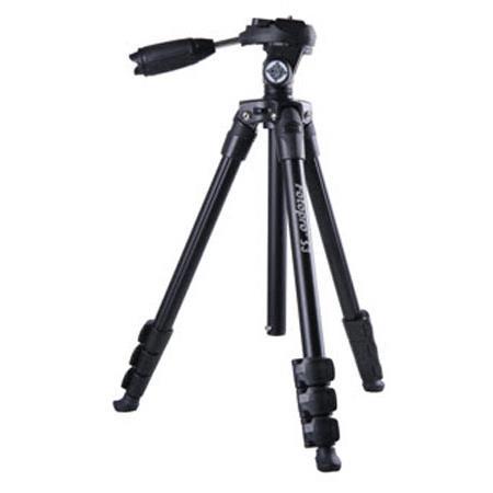 FotoPro S3 4-Section Aluminum Photo & Video Tripod with Ballhead, Black