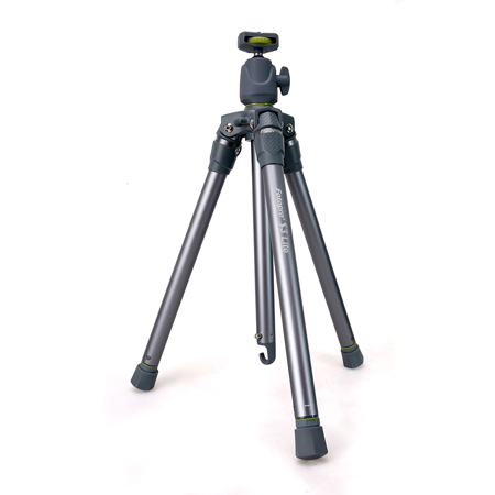 FotoPro S3 S3 4-Section Aluminum Photo/Video Tripod with Ball Head, Green