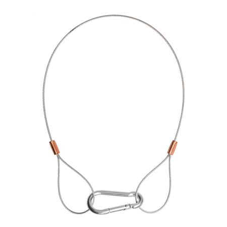 Flashpoint 18" Safety Cable with Carabiner