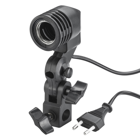 Flashpoint Socket Light Fixture for Light Stands with Umbrella Mount (EU Version)