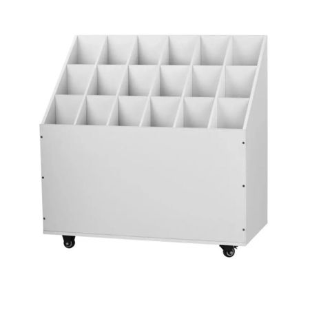 Flashpoint Large Studio Storage Cart (White)