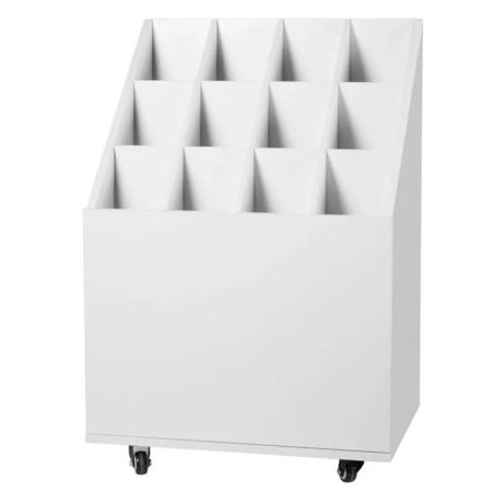 Flashpoint Small Studio Storage Cart (White)
