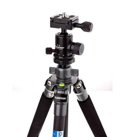 Flashpoint F-1228N Carbon Fiber Tripod, Ball Head