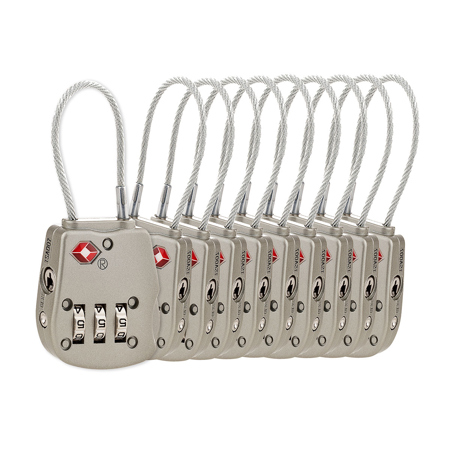 Flashpoint TSA Combination Luggage/Case Lock 10pk