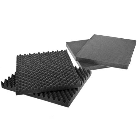 Slinger Top Lid Wave Foam, Bottom Lid Wave Foam, & Bottom Lid Pre-cut Foam