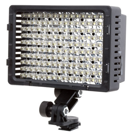 Flashpoint Shoe Mountable 160 LED Video Light, Dimmable