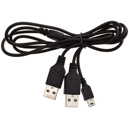 Flashpoin Dual Standard USB to Mini USB Cord, 45"