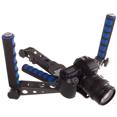 Flashpoint DSLR Shoulder Rig Support bracket with handle bars for 15mm rods
