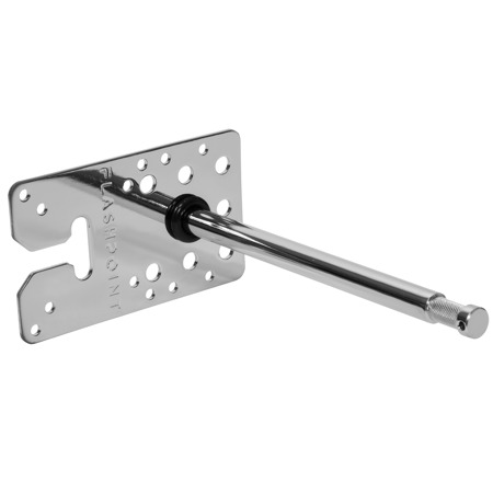 Flashpoint T-Slot Wall Plate with 9" Baby Pin and VESA Mount