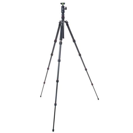 FotoPro X-Go 5-Section Carbon Fiber Tripod/Monopod with FPH-42Q Ball Head