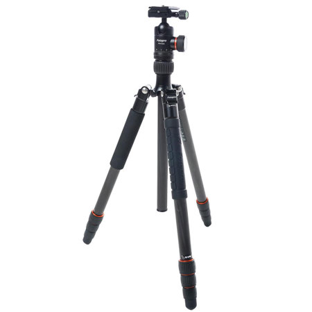 FotoPro X-Go Plus 4-Section Carbon Fiber Tripod/Monopod with FPH-52Q Ball Head