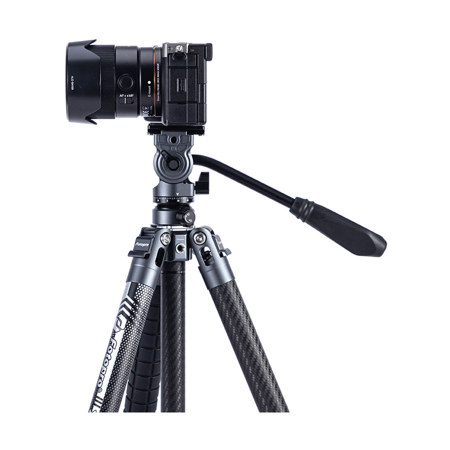 FotoPro X-AIRCROSS 3 Lite Video 5-Sec CF Tripod w/MH-2L Fluid Head