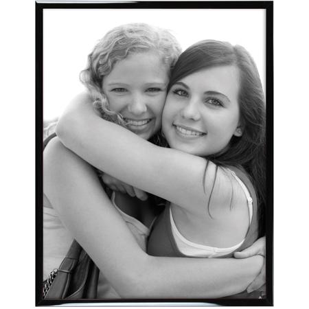 MCS Multipurpose Plastic Frame for a 8x10" Photograph, 5/16" Width, Black