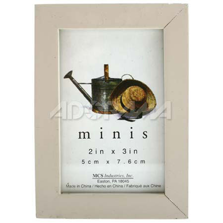 MCS Random Earth Tone Colord Wood Mini Frame f/2x3 Pht