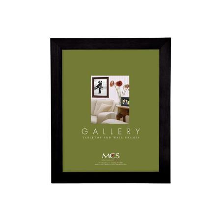 MCS Urban Flat Wood 8 x 10" Frame, Black