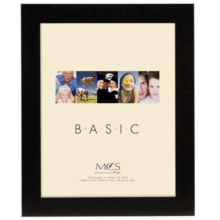 MCS Urban Flat Wood 16 x 20" Frame, Black