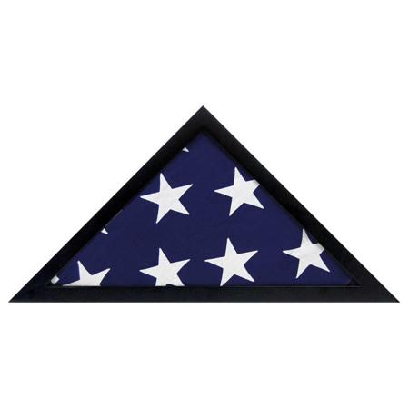 MCS 11x15" Mini Flag Display Case, Black
