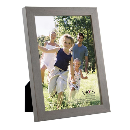 MCS 4x6" Deep Profile Solid Wood Frame with 3/8" Wide Molding, Light Gray