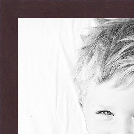 Art To Frames 4089 Wood Frame for 24x30 Photo, Dark Cherry Stain on Hard Maple