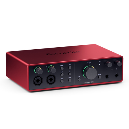 Focusrite Scarlett 16i16 4th Gen USB Audio Interface with Software Suite